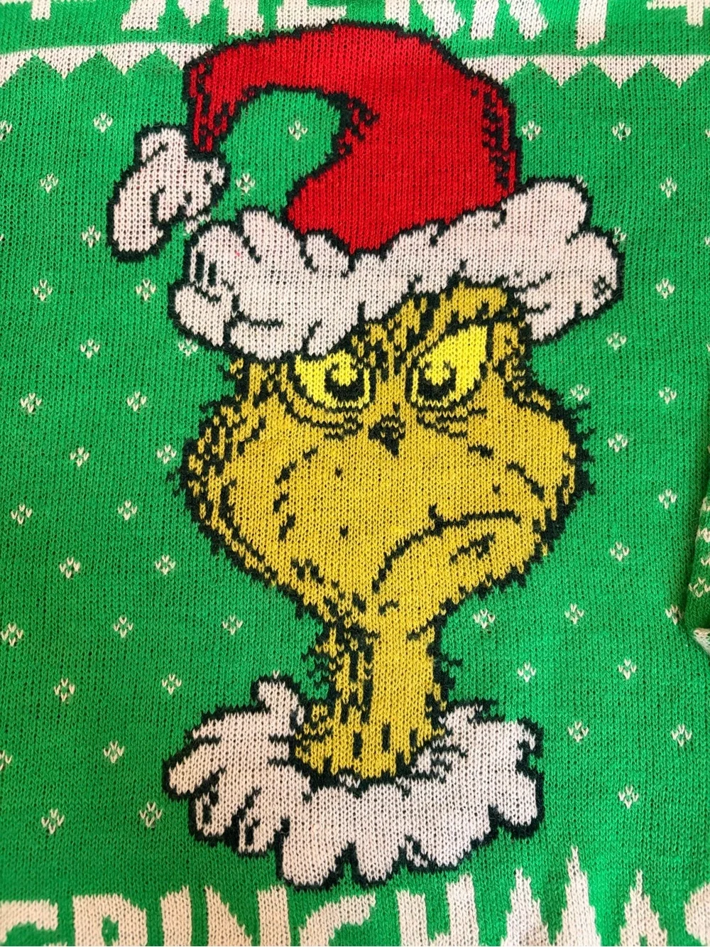 Dr. Seuss bold grinch